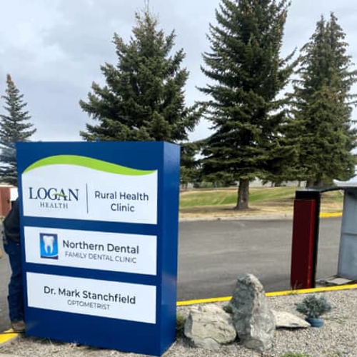 exterior signage